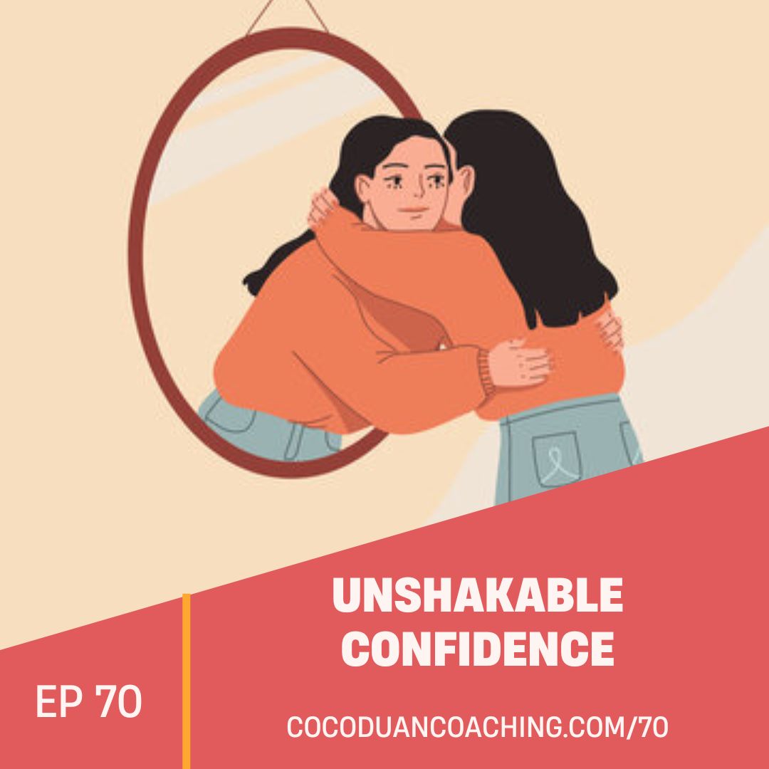 In this masterclass-style episode, I share how I moved from relentless self-criticism to calm, grounded confidence—and the exact 3-step process I now teach clients to quiet the inner critic. You’ll learn simple, body-based regulation tools, how to befriend the protective part of you that’s so loud, and how to build a kinder inner voice you can trust. Key takeaways You’re not broken—you’re biased. The inner critic is fueled by negativity bias, old conditioning, and a protector part that’s trying (clumsily) to keep you safe. Fighting the critic backfires. Suppressing it, over-doing, chasing validation, or numbing only strengthens the pattern. The 3R Reset works because it’s body + brain. Regulate your nervous system first. Relate to the critic with appreciation (it’s a protector). Rewire your self-talk with truth and kindness (your wise adult voice). Confidence becomes the by-product. With a calmer system and a supportive inner voice, you’ll speak up more, recover faster, and feel lighter in everyday life. 👉 Want to build your Unshakable Confidence? I offer a free 45-minute clarity call to help you gain insight into where you are now, where you want to go, and what’s holding you back. If you’re ready to take action, email me at coco@cocoduancoaching.com. 💛 If this episode resonated with you, please: ✨ Leave a 5-star rating ✨ Write a quick review ✨ Share this episode with a friend who needs to hear this message Until next time, remember: Be kind to yourself.